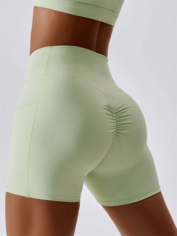 Crossover Waist Active Shorts - Choice SelectionsSport shorts