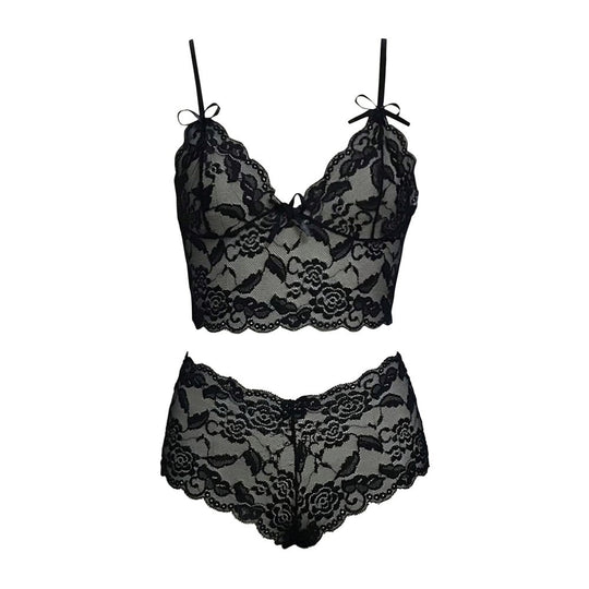 Floral Lace Lingerie Set - Choice SelectionsLingerie