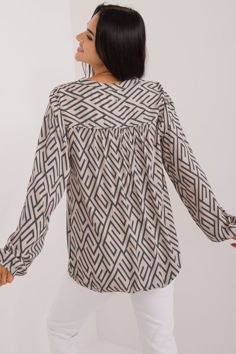 Geo Print Blouse - Choice Selections