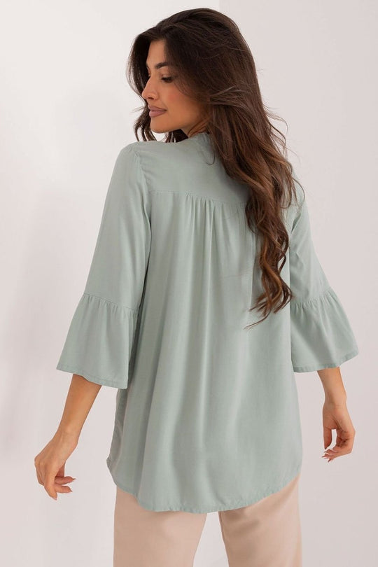 Midday Flow V - Neck Blouse - Choice Selections