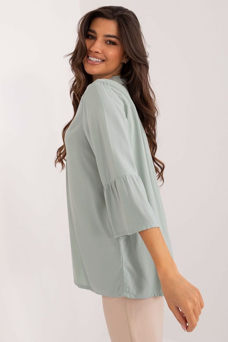 Midday Flow V - Neck Blouse - Choice Selections