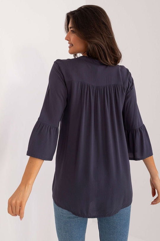 Midday Flow V - Neck Blouse - Choice Selections