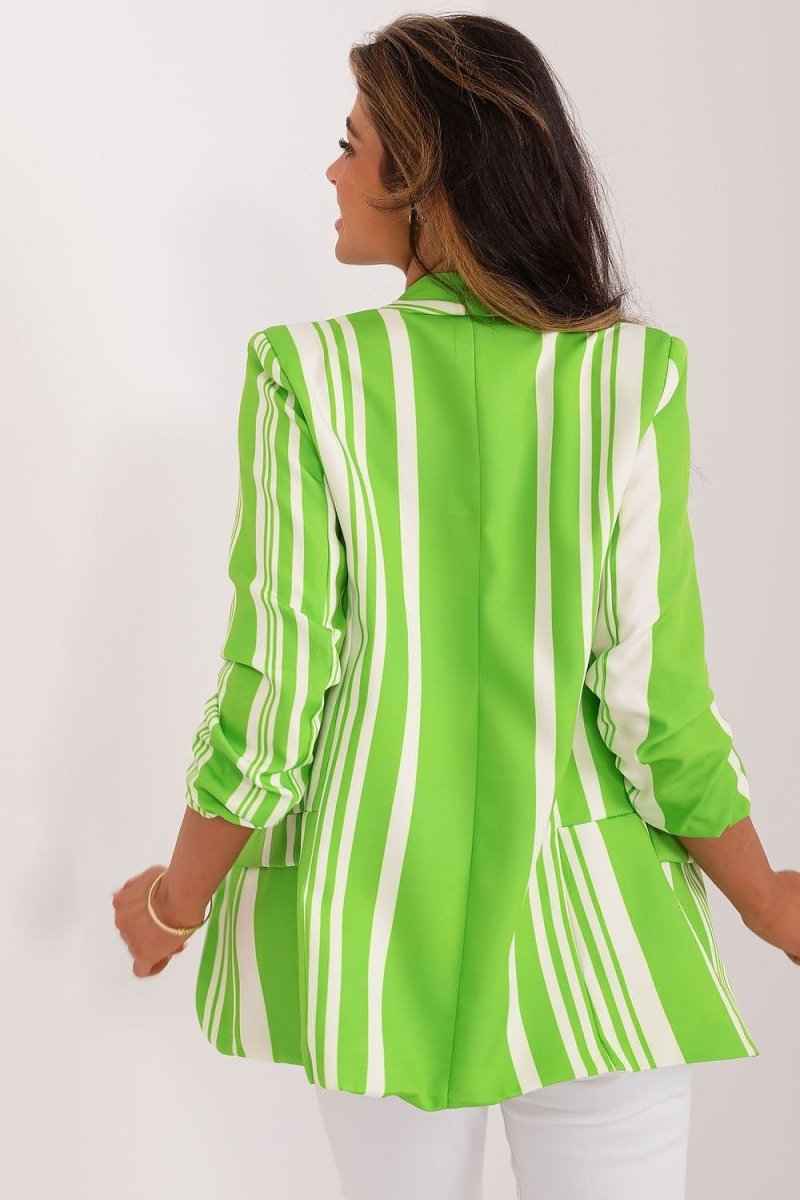 Orchid Stripe Luxe Jacket - Choice Selections