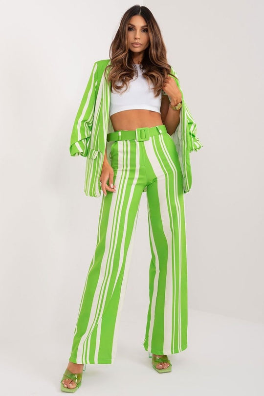 Orchid Stripe Luxe Trousers - Choice Selections