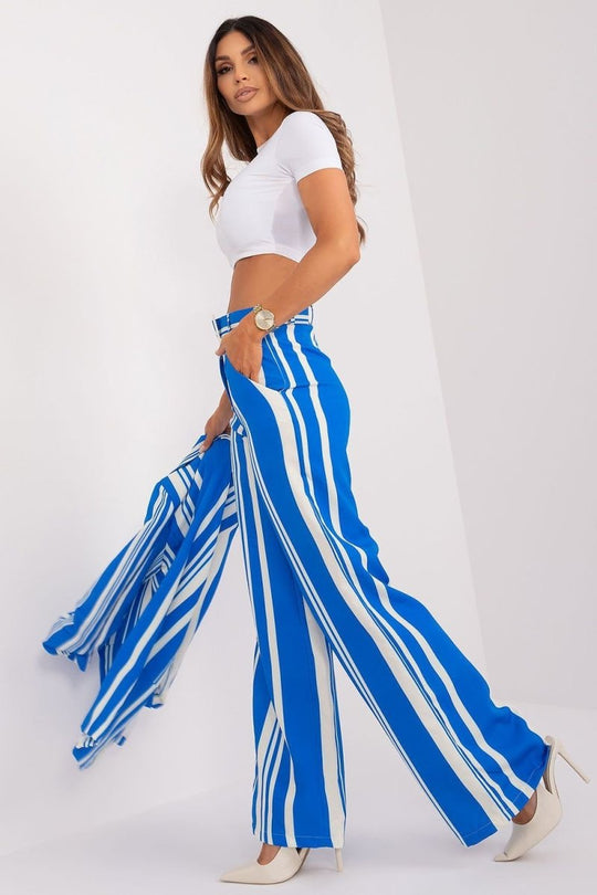 Orchid Stripe Luxe Trousers - Choice Selections