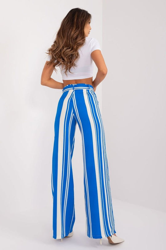 Orchid Stripe Luxe Trousers - Choice Selections