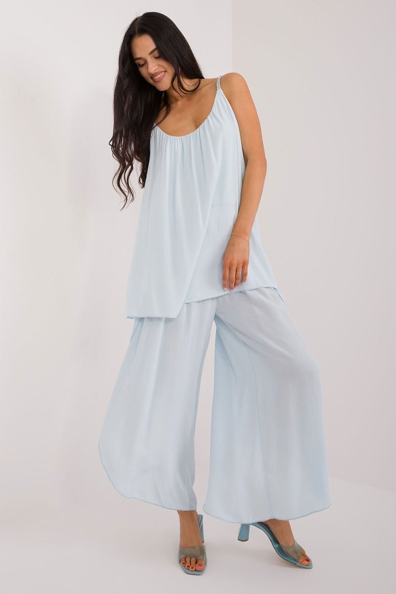 Pleated Long Flowing Top - Choice Selections