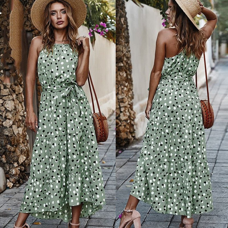 Summer Fashion Polkadot Dress - Choice Selections