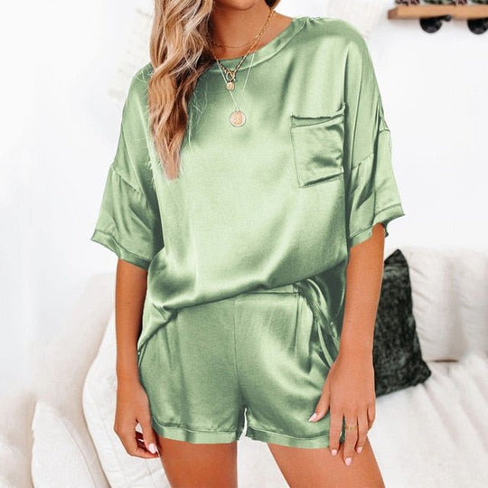 Summer Satin Pajamas - Choice Selections