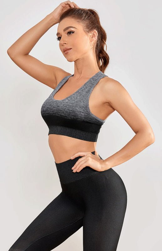 Women's Seamless Breathable Moisture Wicking Bra Yoga Set - Choice Selections